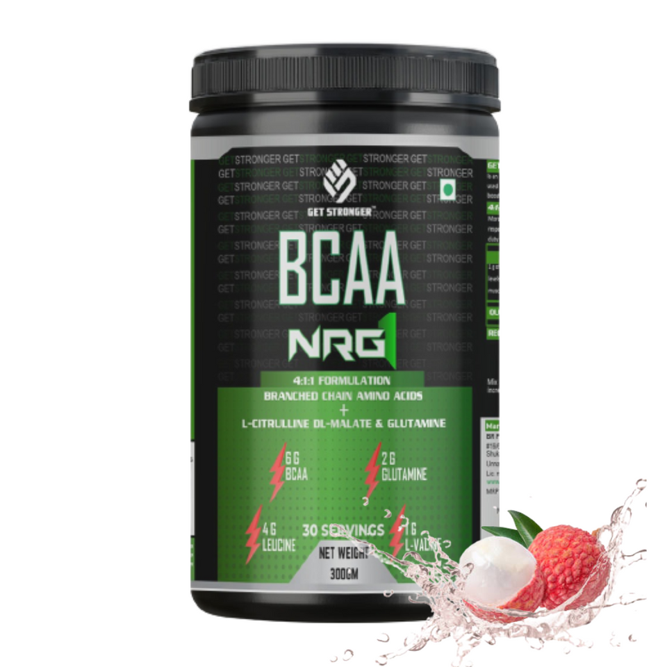 BCAA NRG1 4:1:1 BCAA Formulation