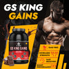 GS King Gains | For Muscle Mass Gain (Chocolate , 3 Kg /6.6 lbs powder)