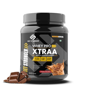 GS WHEY PRO XTRA - ULTRA-FILTERED WHEY PROTEIN ISOLATE(27 G PROTEIN , 0G SUGAR, LOW CARBS)- CHOCOLATE FLAVOUR